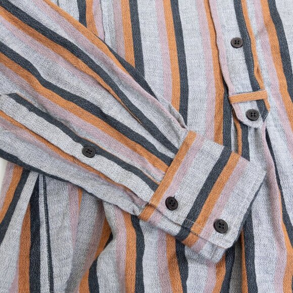 Isabel Marant Étoile Blouse Striped Button Down Shirt Boho FR 36 - Picture 7 of 16